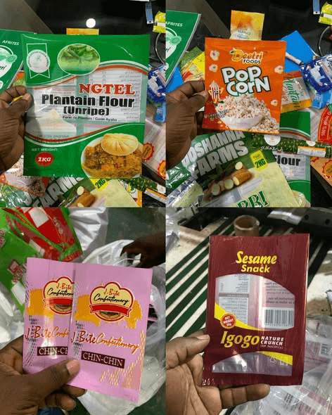 Laminated Nylon & Stickers